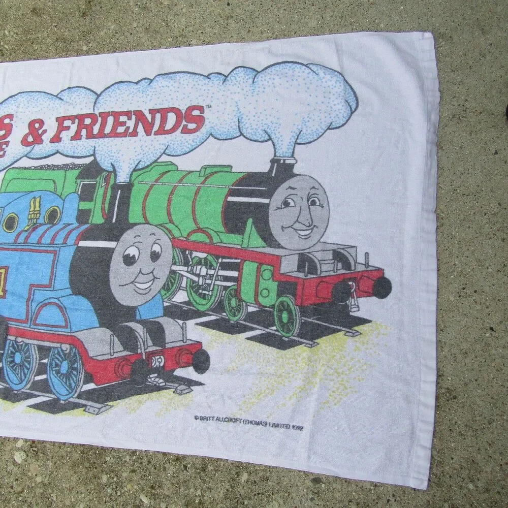 Thomas the Tank Engine & Friends Vintage Beach Towel 1992 Percy 29
